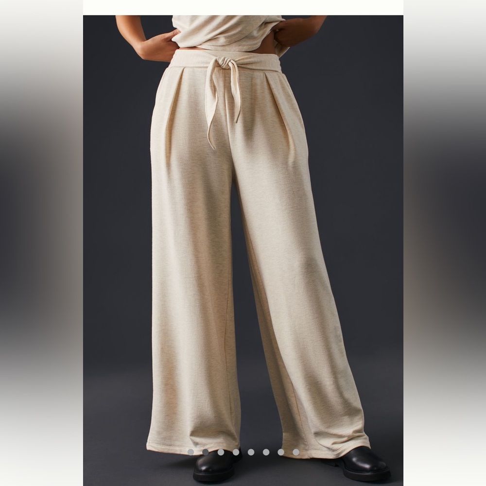 Anthropologie Daily Practice Tie Front Pant - Picture 2 of 10
